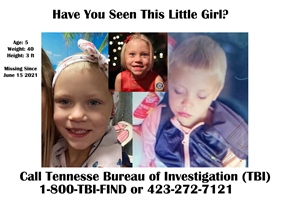 Summer Wells Missing Child Alert