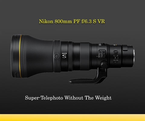 Nikon 800mm f/6.3 VR S Thoughts and Considerations