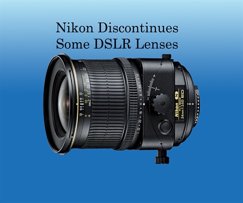 Nikon Discontinued Lenses and Cameras