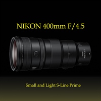 Nikon 400mm f/4.5 S-Line Prime for Nikon Z