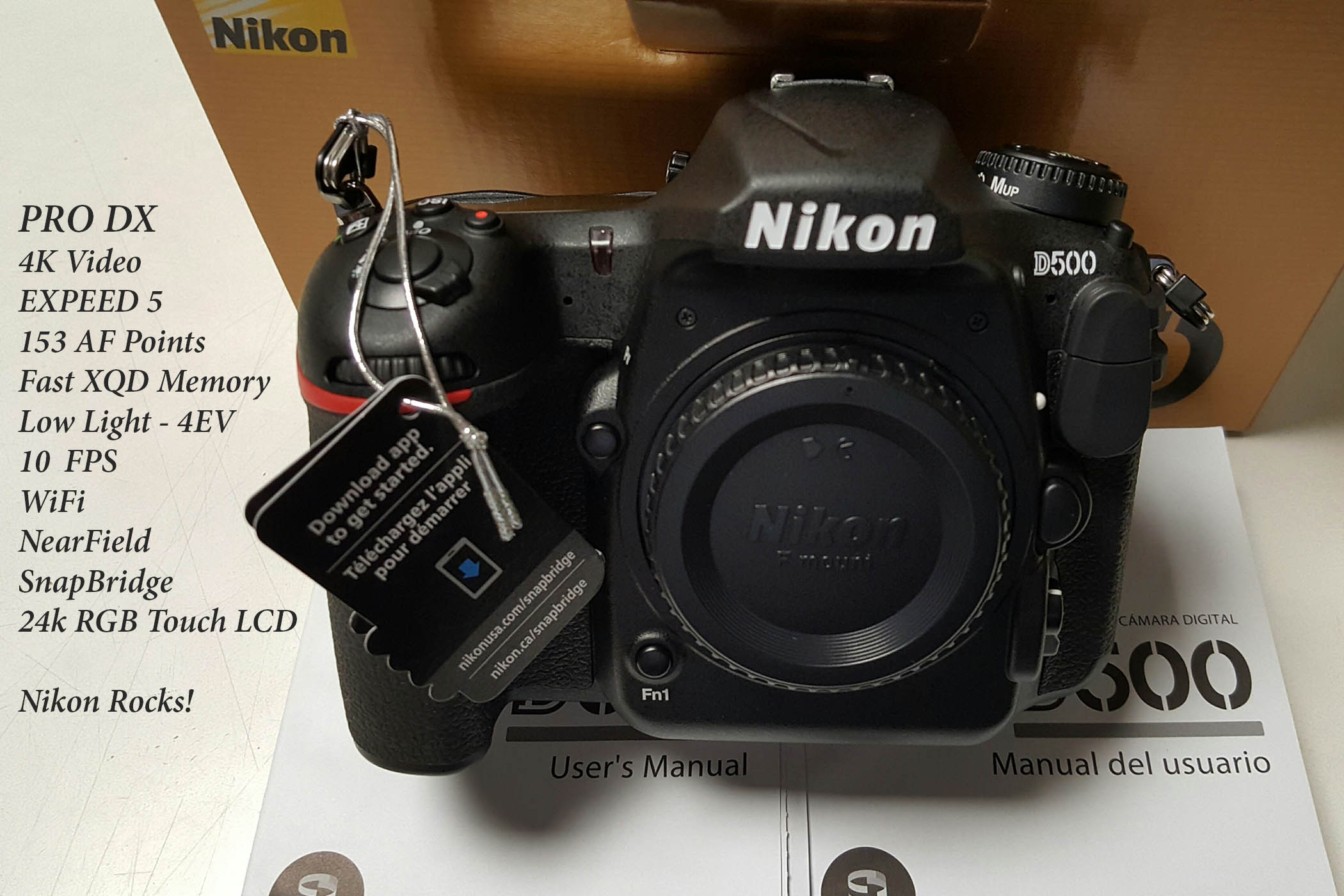 Nueva Nikon D500