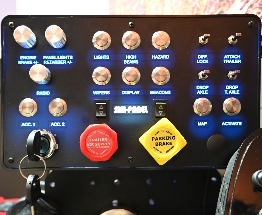 PC Button Box für Sim Racing , ETS2 / ATS