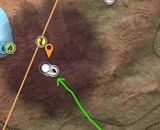 Travel North West from Cheelah Outpost